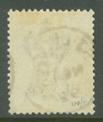 ST. LUCIA  1891. Stanley Gibbons #53b Neat cancel. Very Fine, Used.