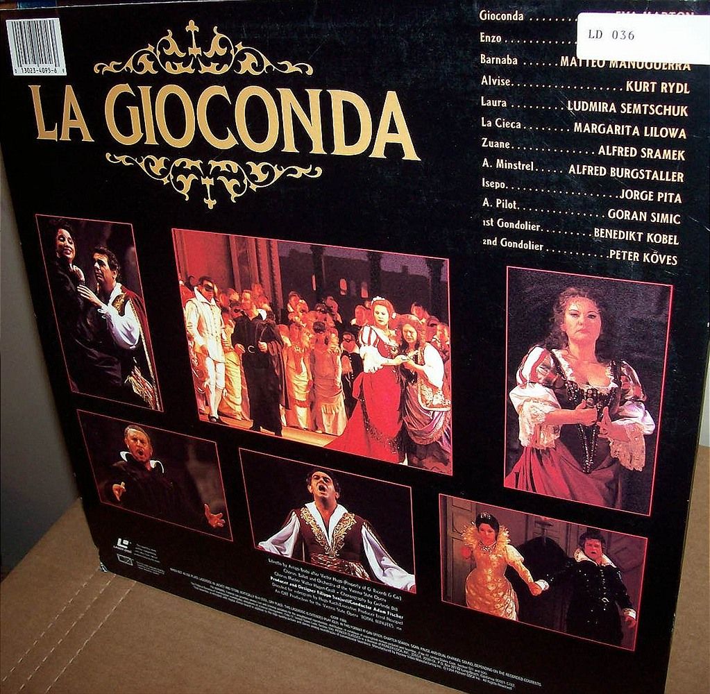 La Gioconda Live 86 Domingo Marton Fischer Vienna PC Laservideo 2