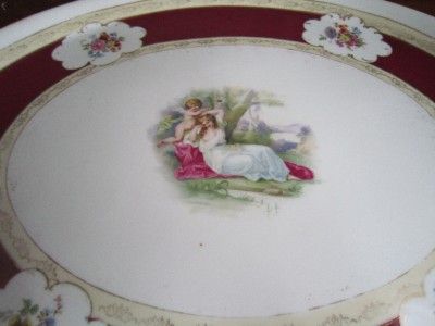 Royal Vienna Austria Beehive Mark 18 Porcelain Tray