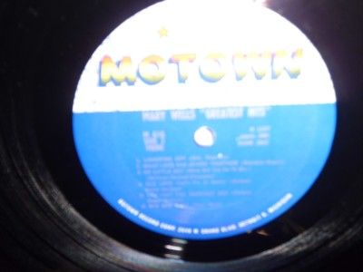 Mary Wells Greatest Hits Motown MS 616 Stereo LP 