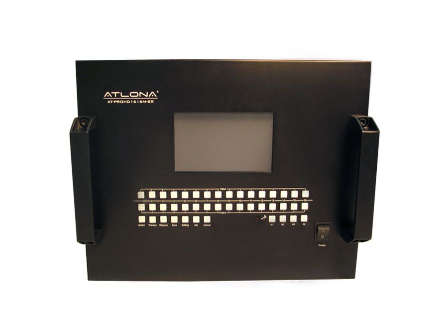 Atlona 16x16 HDMI Matrix Switcher at PROHD1616M SR