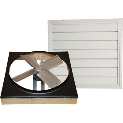 Ventamatic Whole House Fan 24in Direct Drive CX242DDWT