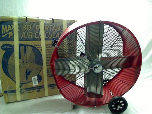 Maxxair BF30DD 30 inch Direct Drive Commercial Fan Red