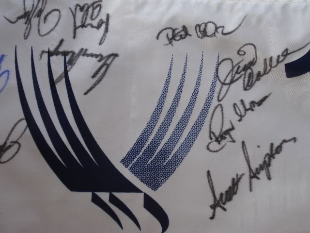 SIGNED BY 29 SUPERSTARS   PLAYER, ZOELLER, LANGER, OMEARA, & MORE