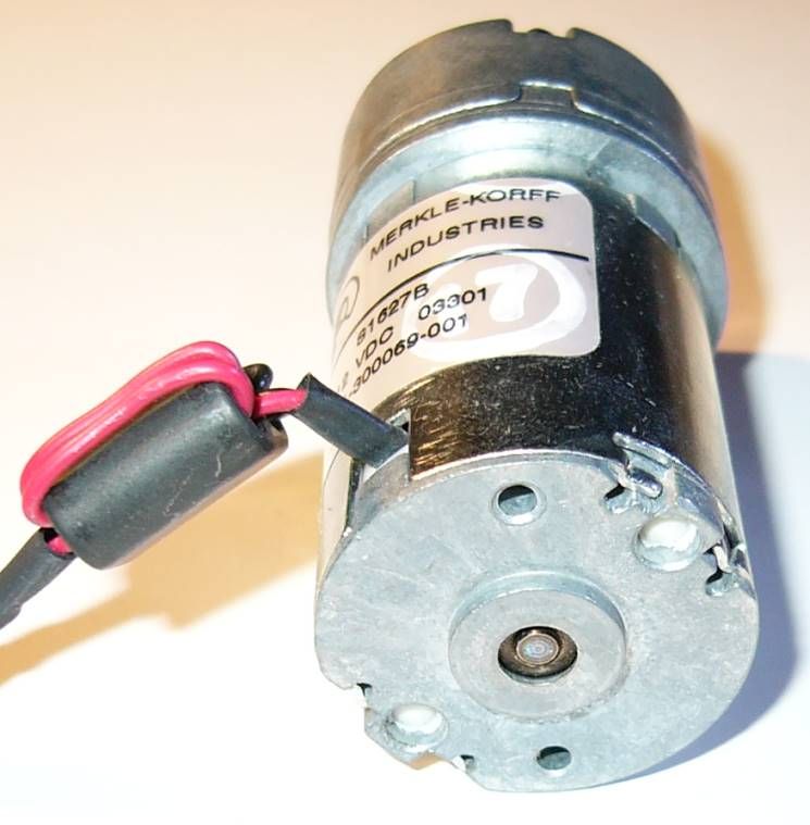 Merkle Korff 240 RPM GearHead Motor 12V High Torque