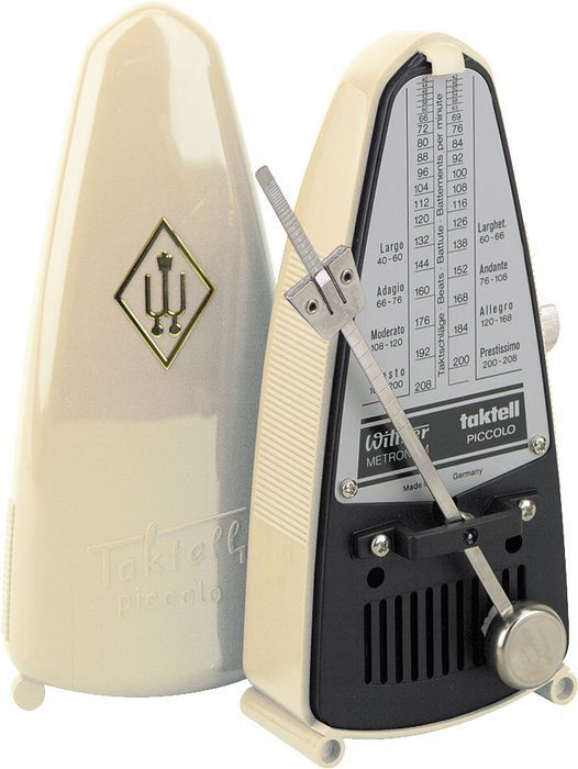 Wittner 832 Taktell Piccolo Metronome Ivory