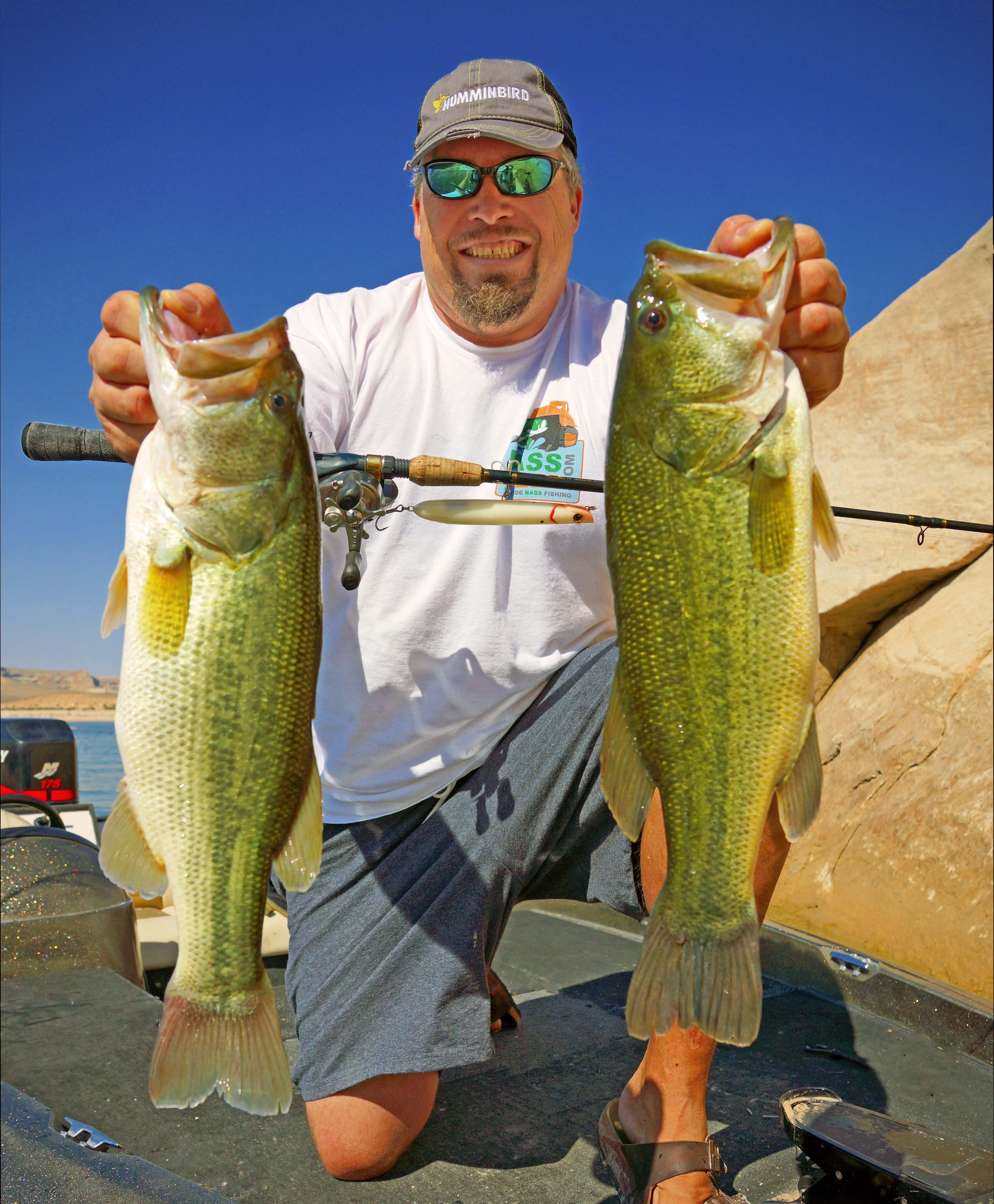 Bill Bjork with nice catches popped up on the ima Big Stik