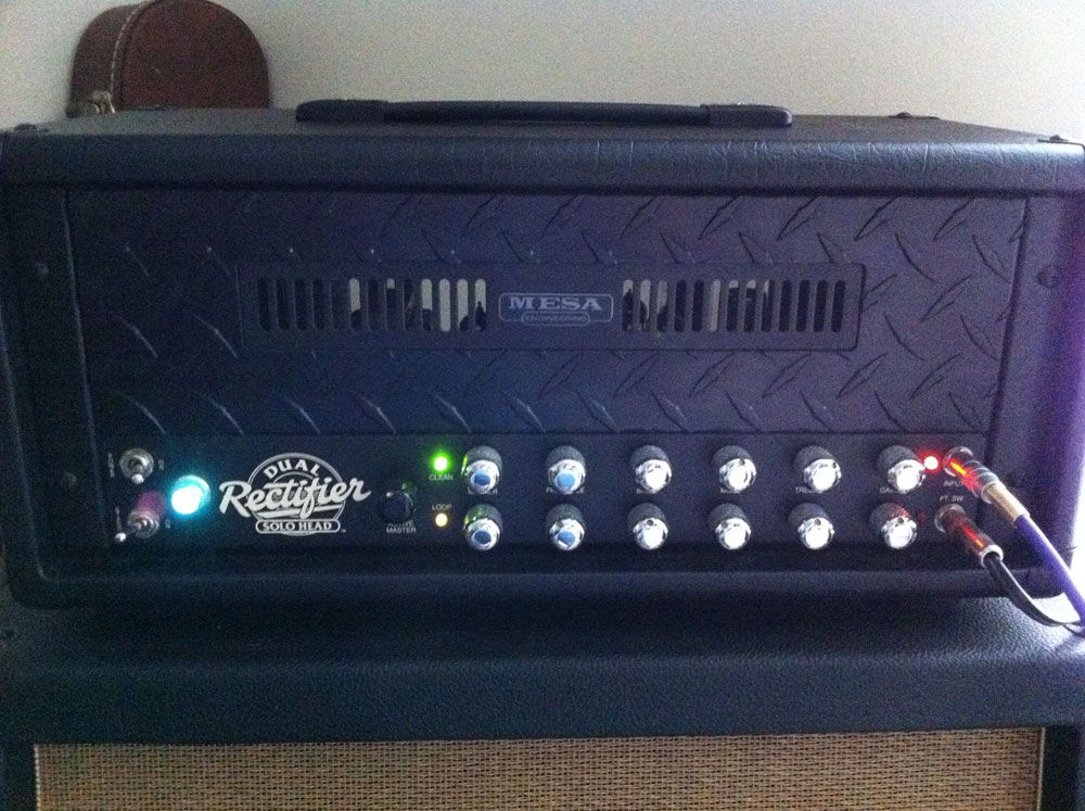 Mesa Boogie Dual Rectifier Blackface 100Watt Racktifier Rackmount