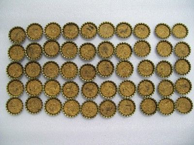 50 Vintage Coca Cola Bottle Cap Tops Cork Back Unused 6 oz Kentucky