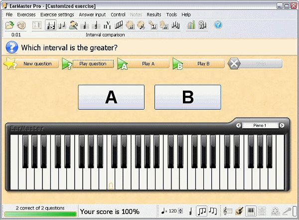 Earmaster Pro 5 Ear Training Music Theory Software Ear Master Win Mac