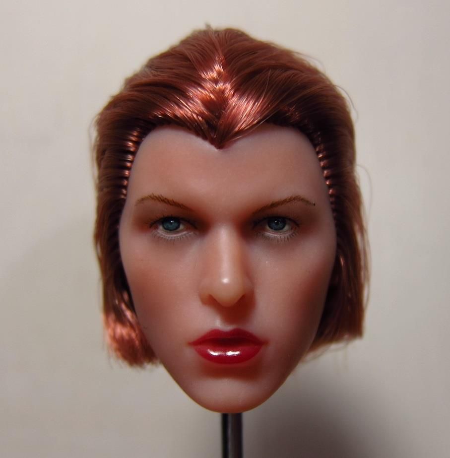 Milla Jovovich 1/6 Head Sculpt @ Hot Toys HeadPlay Resident Evil Alice