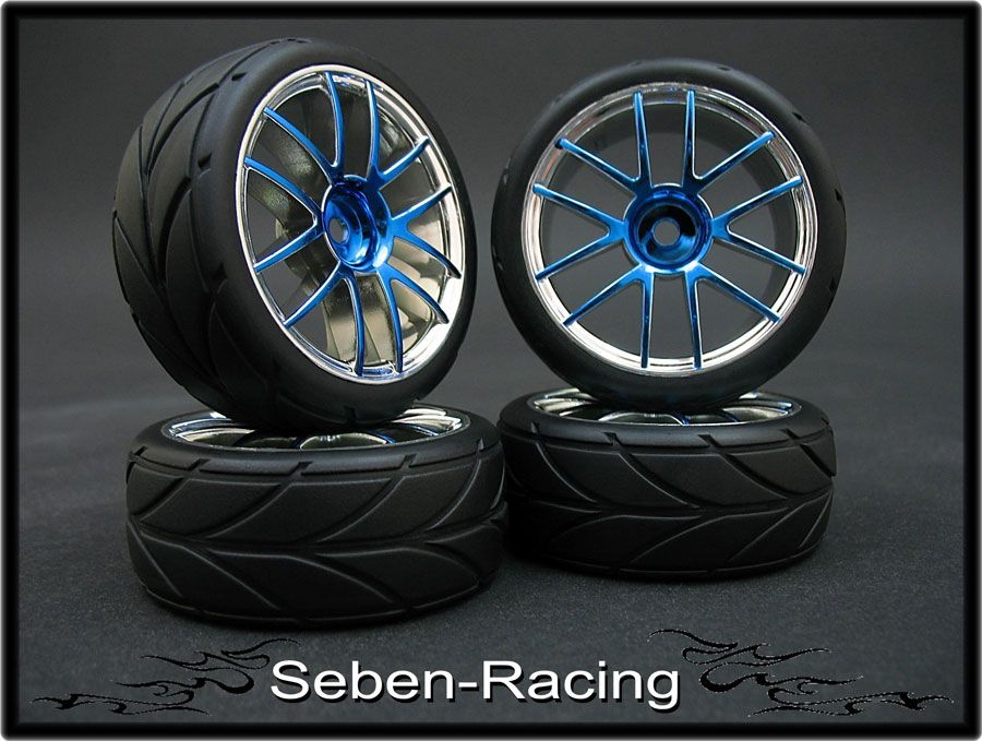 Rims Tires Wheels Seben FR45 1 10 Hard Pimp Style