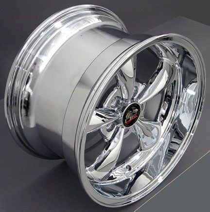 17 Rim Fits Mustang® Bullitt Wheel Chrome 17x10 5