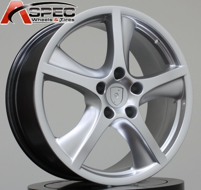20x9 Silver Porsche Cayenne Base GTS Turbo s Wheel 50