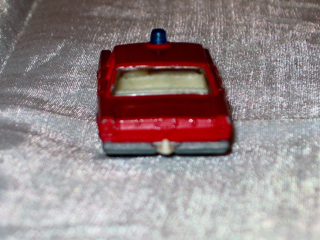 Vintage 1960s Matchbox series #59 Ford Galaxie A Red Diecast Matchbox