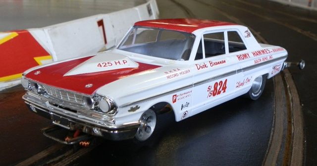 824 Dick Brannan 1964 Thunderbolt 1 24th Scale Custom Built Slot Car