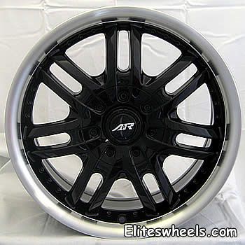 17x7 5 Black Wheels Rims Haze 5x110 Saab 9 3 Rim