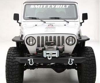 Smittybilt 76740D 1987 06 Jeep Wrangler Rock Crawler Front Bumper w D