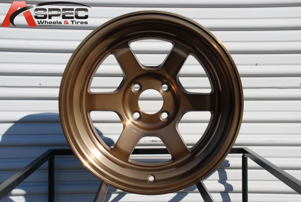 15x8 Rota Grid V 4x114 3 0 Full Royal Sport Bronze Wheel Fits Miata XB