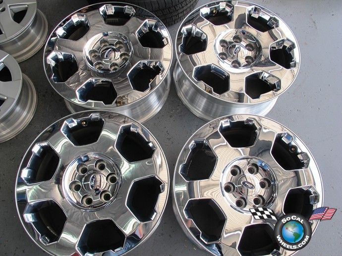 11 Ford F150 Factory 20 Chrome Clad Wheels Expedition 3786 Rims