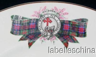 Royal Grafton 10 5 Dinner Plate MacDonald Tartan Stockwell China