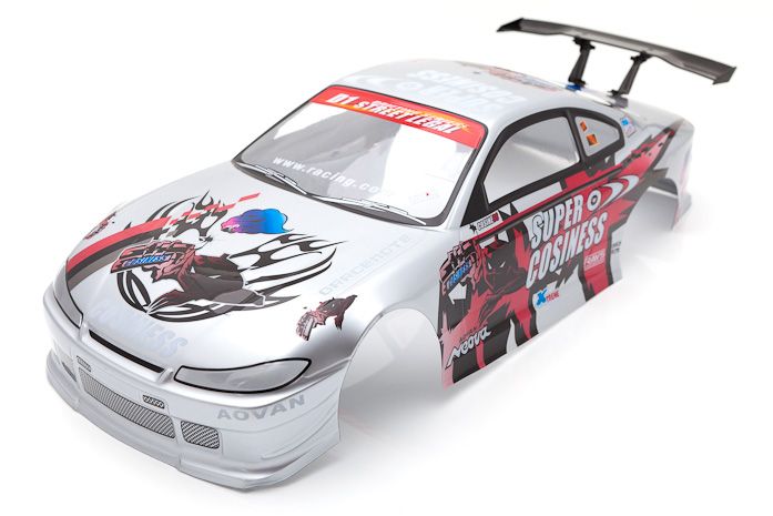 Item No S007   Nissan Silvia Cosiness Body Shell with light buckets