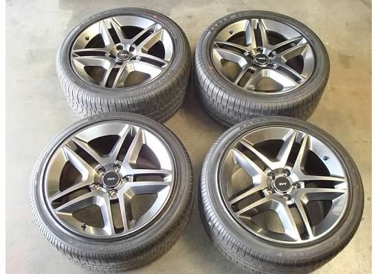 Mustang Shelby GT500 SVT Wheels Rims Tires Factory 10 11 Cobra