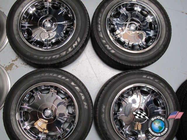 Chrysler 300 300C Factory 17 Chrome Clad Wheels Tires OEM Rims 2243