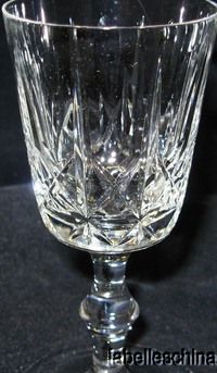 Edinburgh Crystal Cross Olive 5 Wine Glass Unsigned