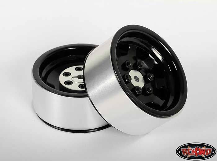 Black Style Beadlock Wheels by RC4WD Z W0012 Rims Crawler