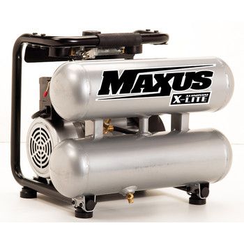 Maxus 0.5 HP 2.5 Gallon Oil Free X LITE Twinstack Air Compressor