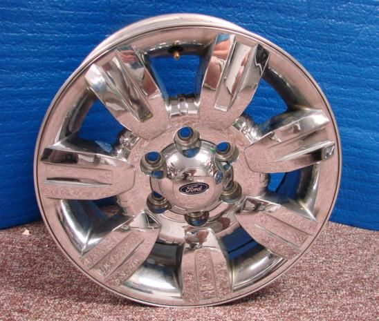 11 Ford F150 Factory Chrome Clad Wheel Rims 3785 AL3J 1007 CA