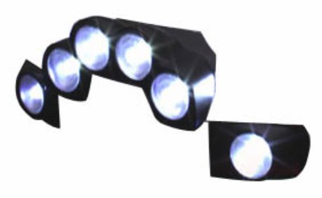 10 RC WRC WRX STI Lancer Rally Light Pods