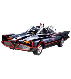 Batman Hot Wheels 1 18 Scale 1966 Batmobile Car New