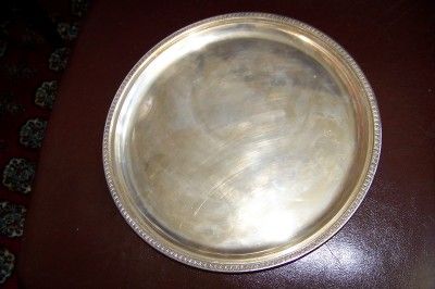 800 Silver Scrap Sandwich Tray Padua Italy 361g 12 5/8oz, Acanthus