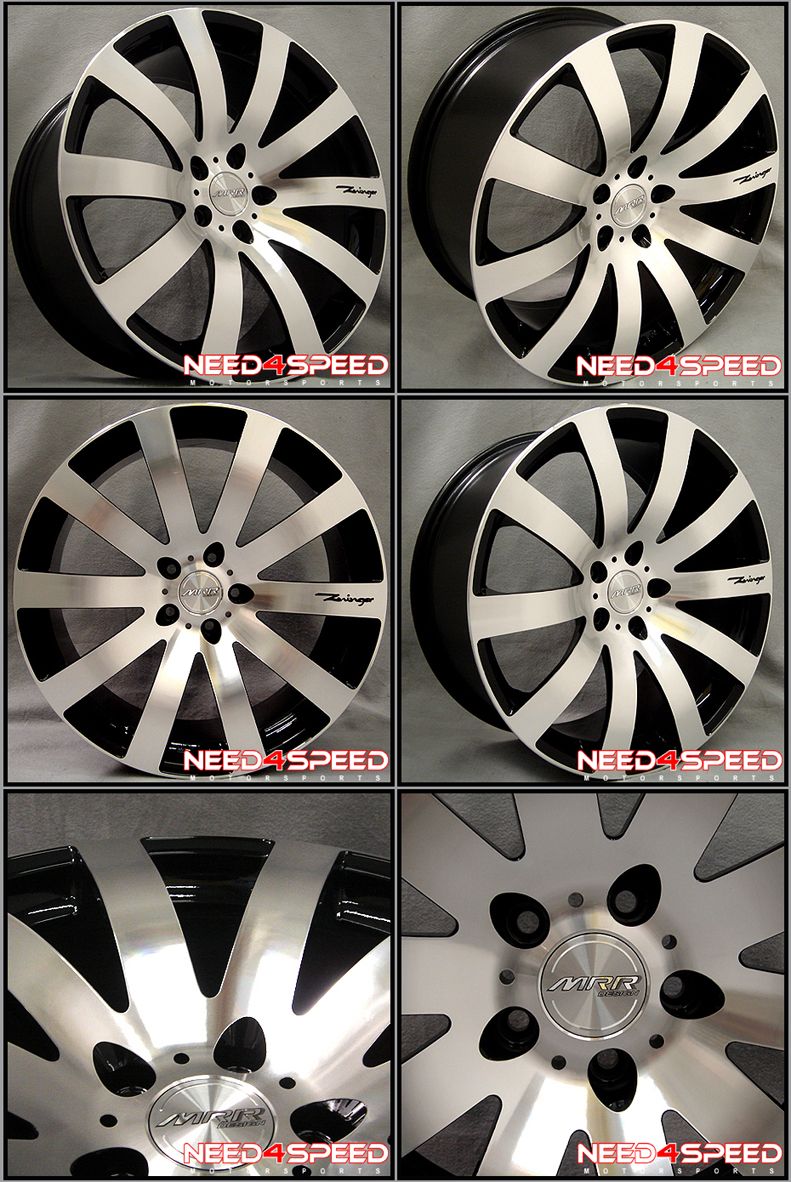 20 MRR HR 4 Benz E350 S500 S550 E320 Staggered Wheels