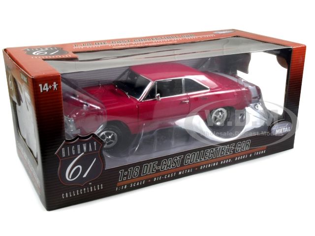 car model of 1970 Dodge Dart Swinger 340 die cast car by Highway 61