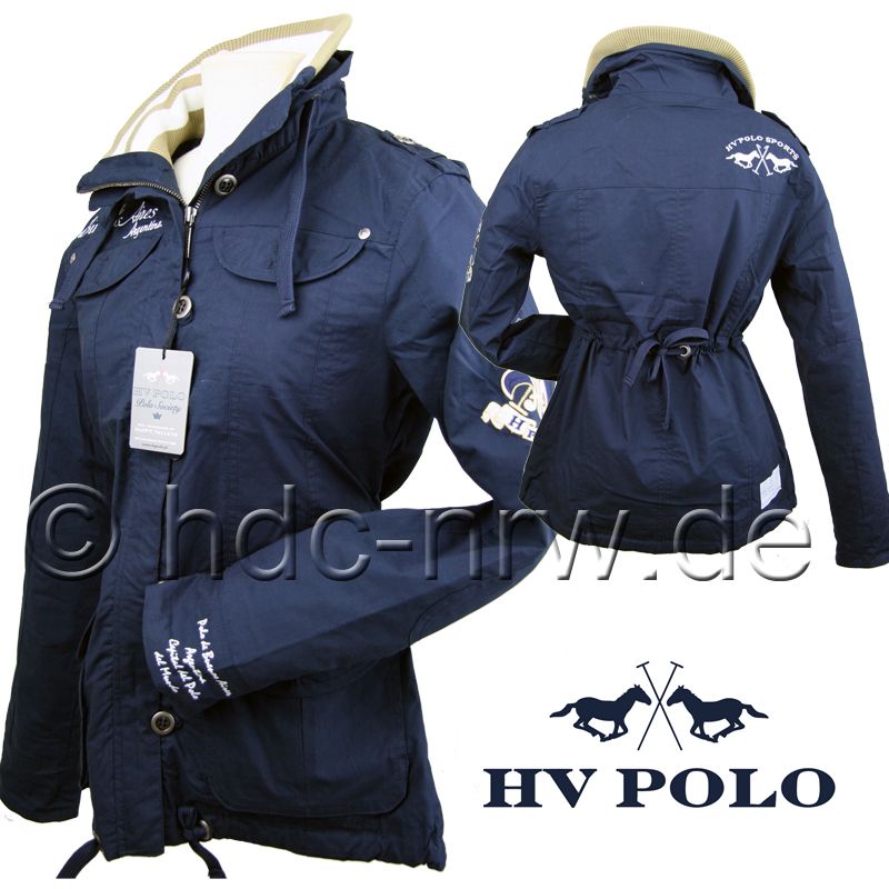 Neu Damen Sommer Jacke HV POLO ~ Felix Navy ~ M