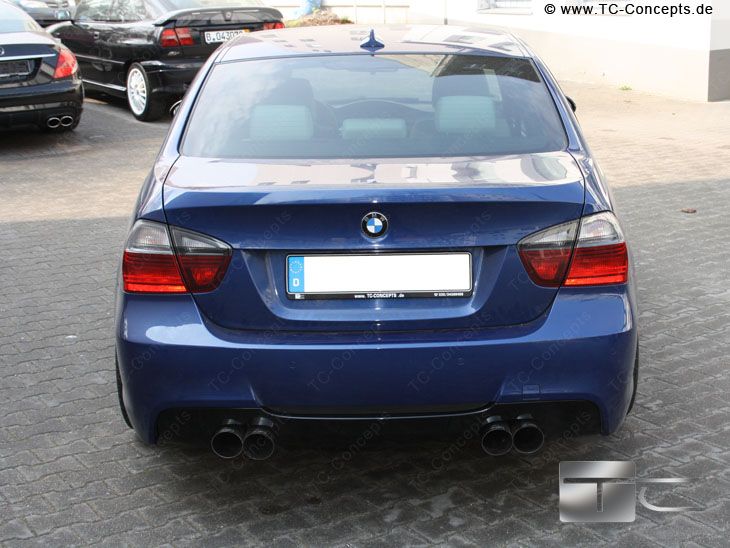 TC Concepts Sportauspuff Endschalldämpfer BMW 335i 335d e90 e91 e92