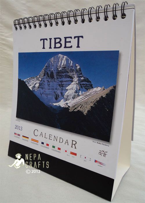 Tibet Desktop Kalender 2013 NEPAL, M