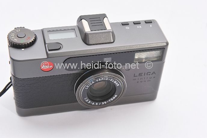 Leica Bogner Minilux Zoom titan edition Bogner Leder Tasche