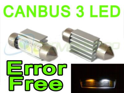 LED Nummern Schild Kennzeichen Lampe Leuchte Licht Birne VW TOUAREG 03