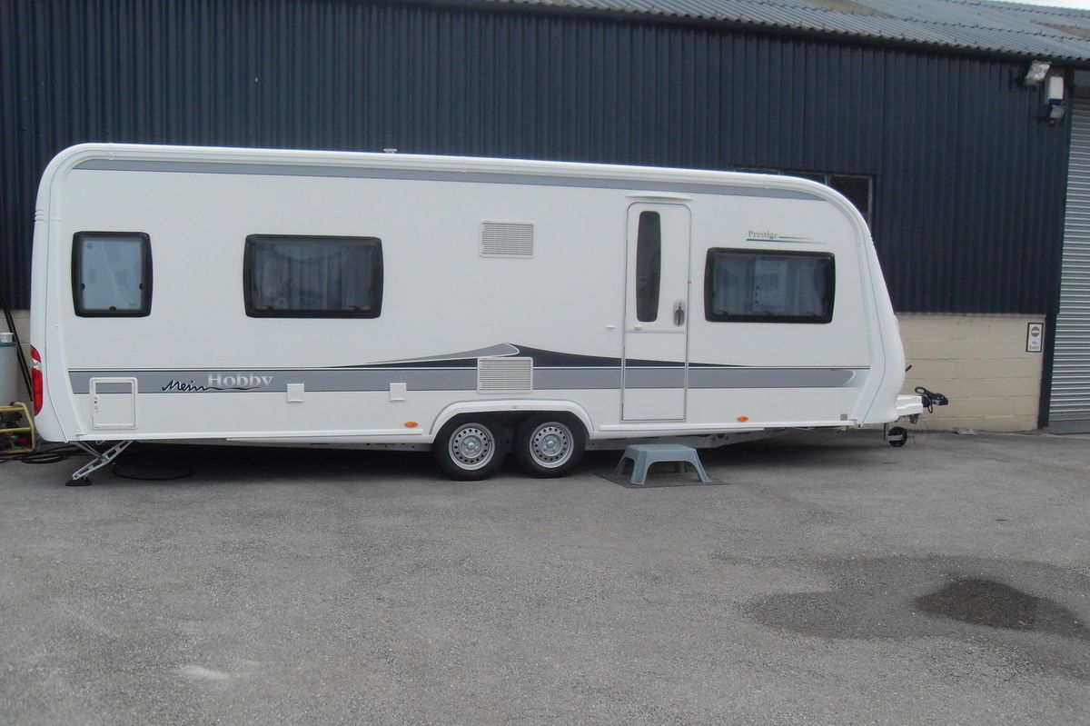 NEW HOBBY 650 WFU PRESTIGE 2012 TOURING CARAVAN