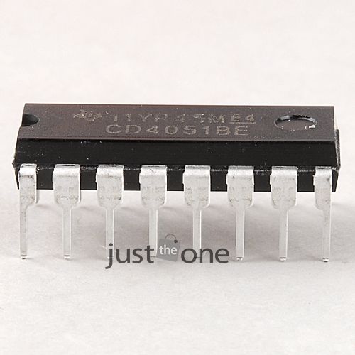 CD4051BE CD4051 4051 IC CMOS MULTIPLEXER SWITCHES DEMULTIPLEXER