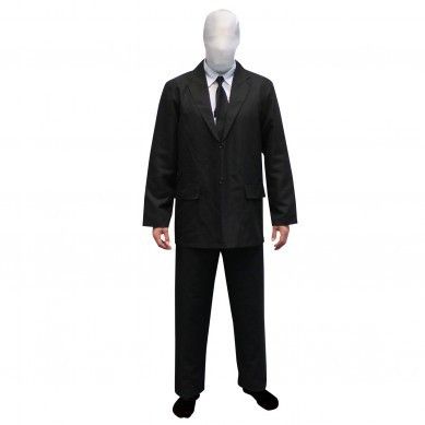 ORIGINAL MORPHSUITS THE SLENDER MAN COSTUME SLENDERMAN HALLOWEEN