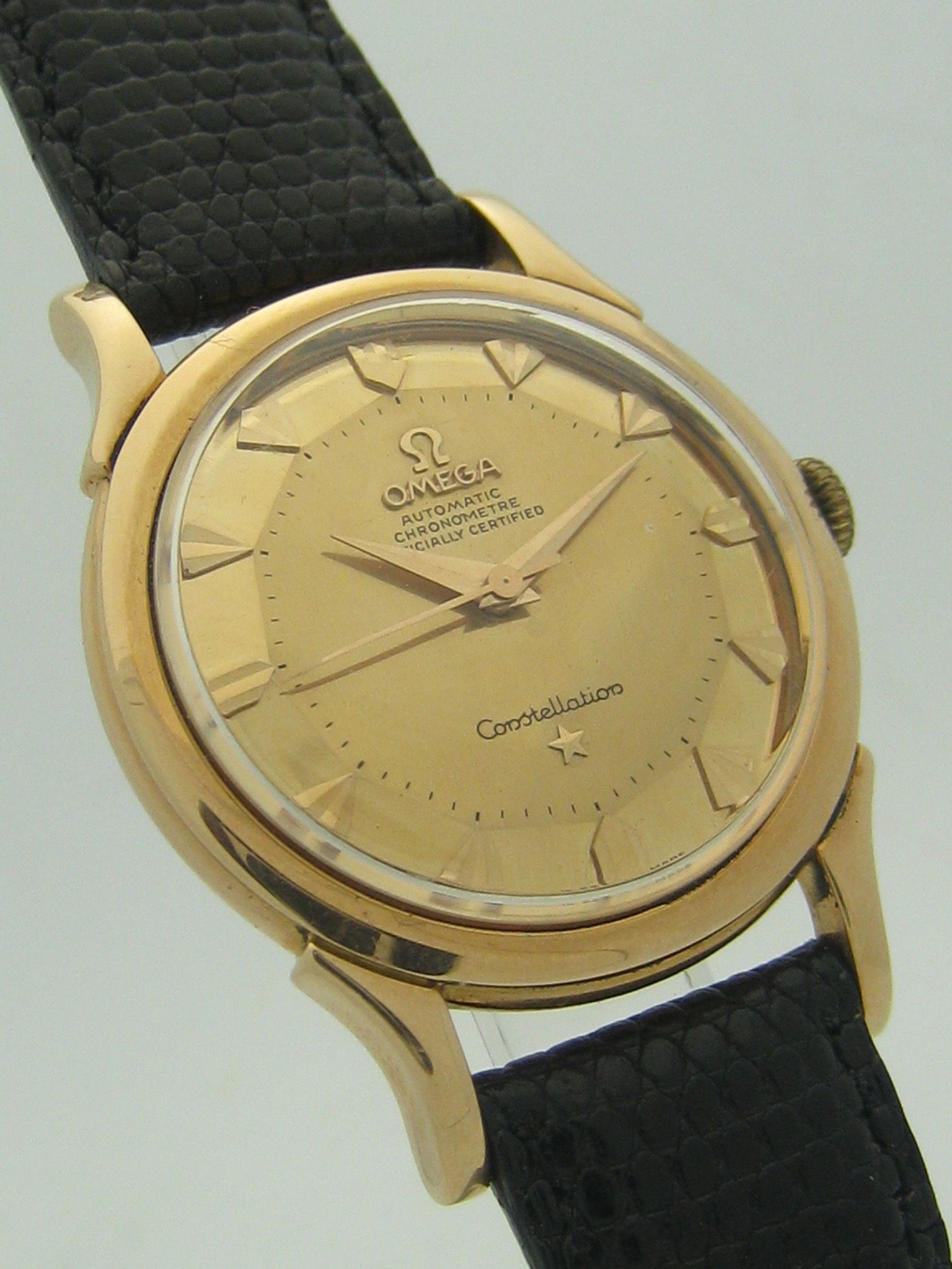 OMEGA CONSTELLATION AUTOMATIK CHRONOMETER 18 KT ROTGOLD