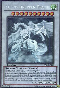 Sternschnuppen Drache STBL DE040 Ghost Rare YU GI OH