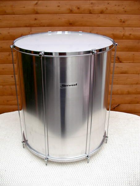 Surdo 20x24 Samba Trommel Aluminium Sherwood