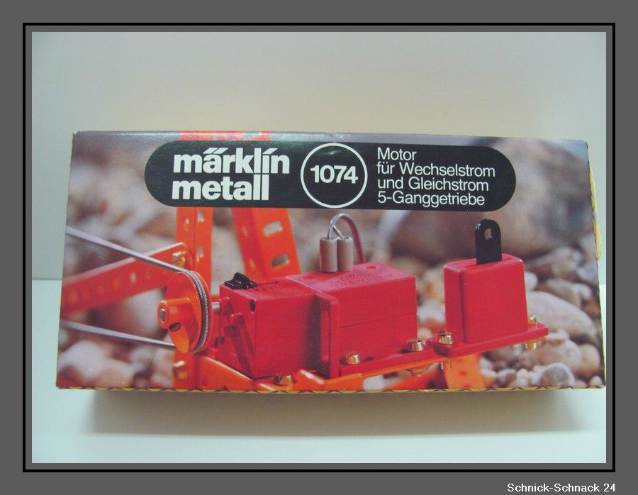 Märklin metall 1074 Motor für Wechselstrom und Gleichstrom  Spur H0