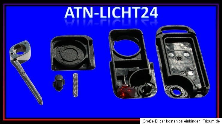 Tasten Funk Schlüssel Klappschlüssel Gehäuse Mercedes Benz W168